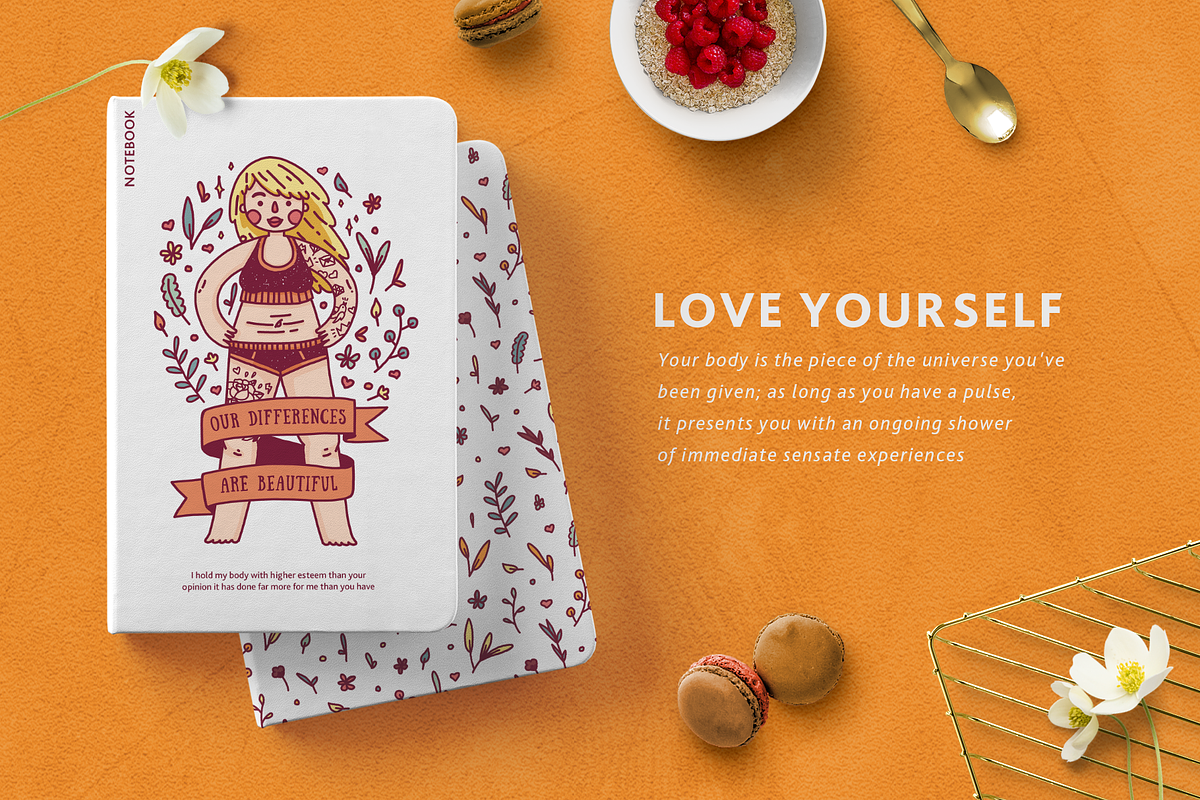 Set Body Positive Girls, a Healthcare Illustration by Uniyok (Photo 8 of 11)