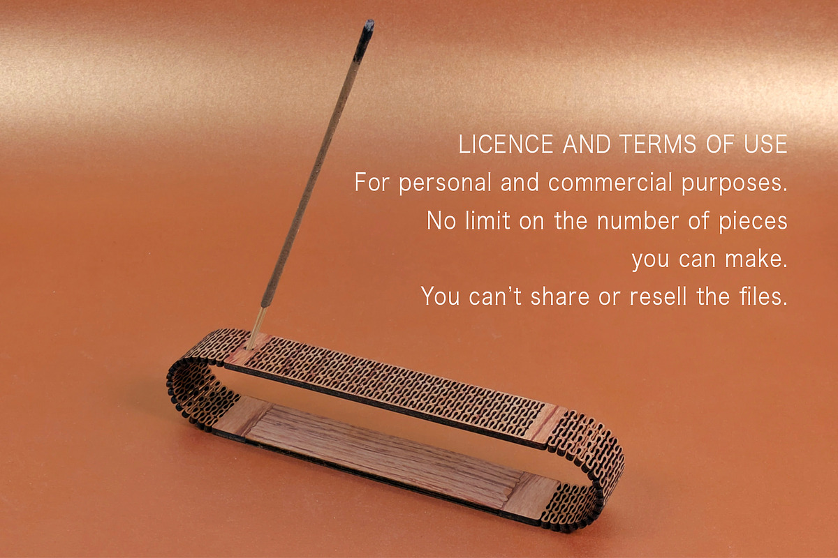 Incense Holder File 4 Laser Cutter., an Object Graphic by MaramadeLaser (Photo 5 of 10)