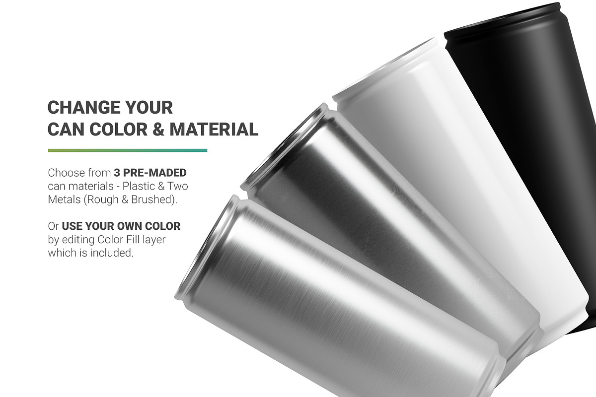 250ml Slim Can Mockup, a Packaging Mockup by AY Mock-Ups (Photo 5 of 10)