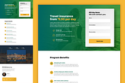 Landing Page Template (Adobe XD), a Landing Page Template by Better Be a Designer (Thumbnail 2 of 5)