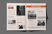 Minimal Newspaper Template, a Magazine Template by MightyDesign (Thumbnail 5 of 8)