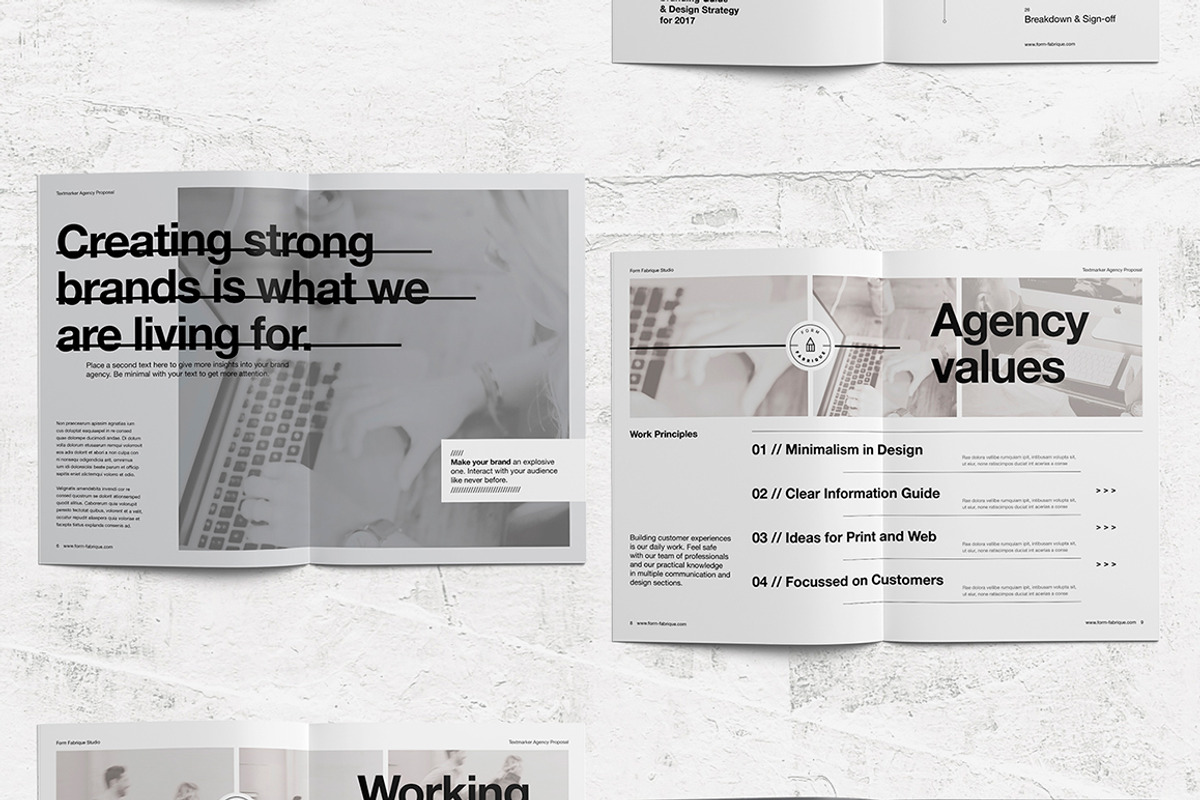Proposal, a Brochure Template by Form Fabrique (Photo 5 of 11)