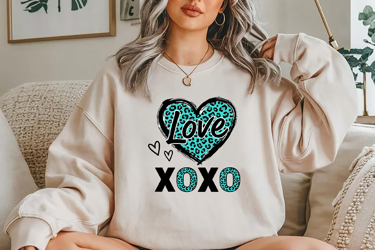 Valentine Love Xoxo Sublimation Png, a Seasonal Illustration by YA Design (Photo 3 of 4)