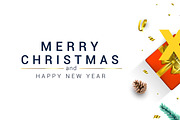 Merry Christmas greeting cards, a Card Template by Creative Graphics (Thumbnail 8 of 11)