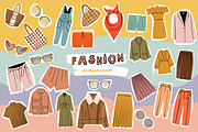 Fashion Vector Collection + Font, a Decorative Illustration by Anada Arty (Thumbnail 4 of 10)