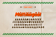 Peanut Donuts - Retro Bubble Type, a Symbol Font by ikiiko (Thumbnail 7 of 7)