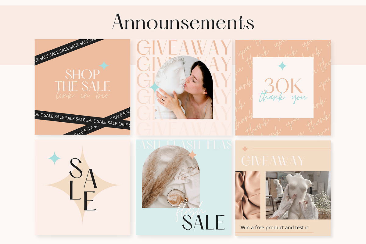 Instagram Creator Canva templates, a Social Media Template by DesignKora (Photo 10 of 19)