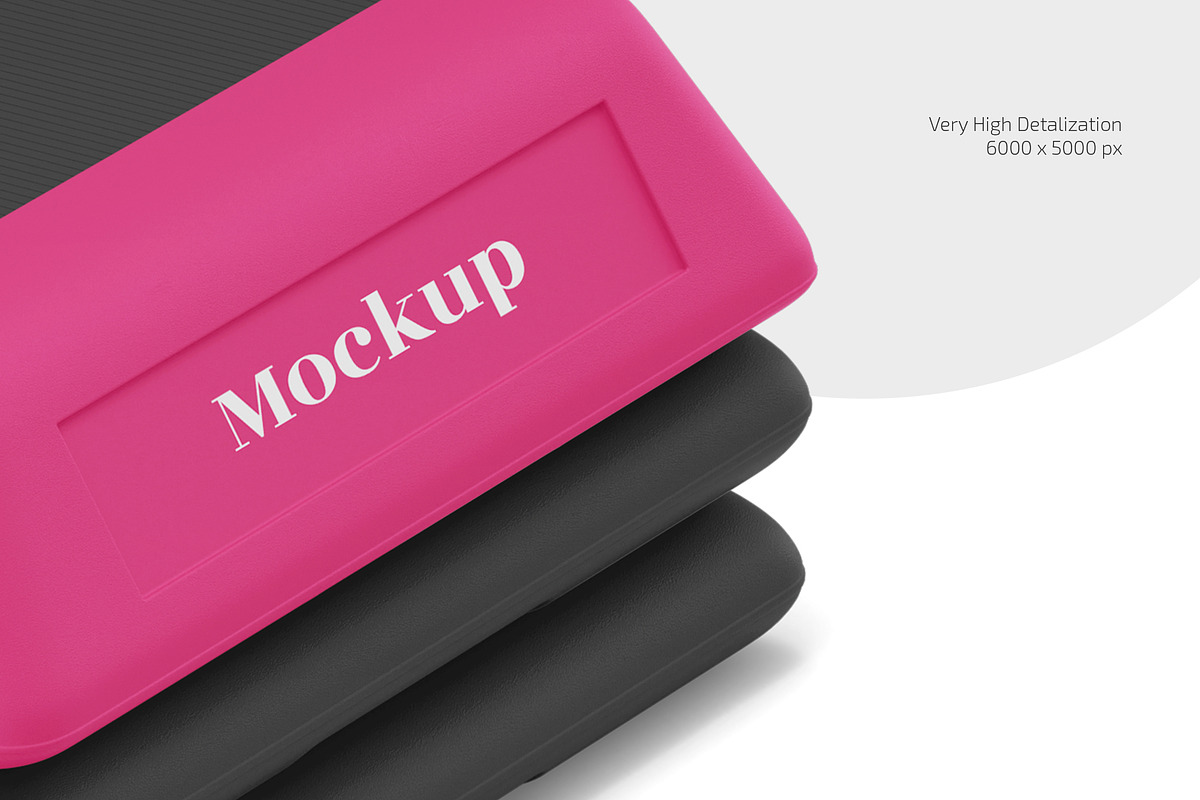 Aerobic Step Platform Mockup Set, a Product Mockup by Country4k (Photo 3 of 4)