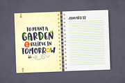 Hello Spring Font, a Sans Serif Font by Denise Chandler (Thumbnail 6 of 8)