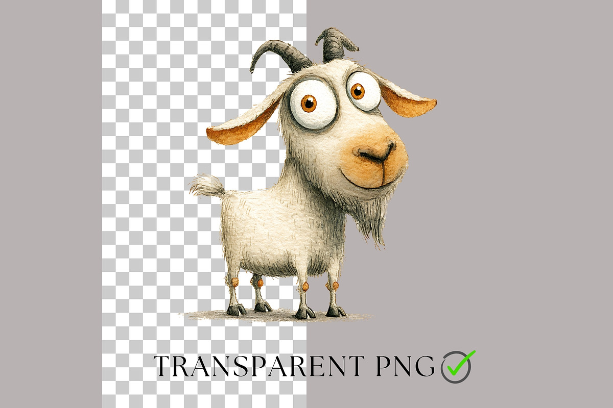 Quirky Farmhouse Clipart Bundle, an Animal Illustration by Nicole Branger Art (Photo 3 of 20)