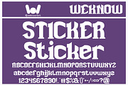Micro expression font, a Slab Serif Font by weknow (Thumbnail 4 of 8)