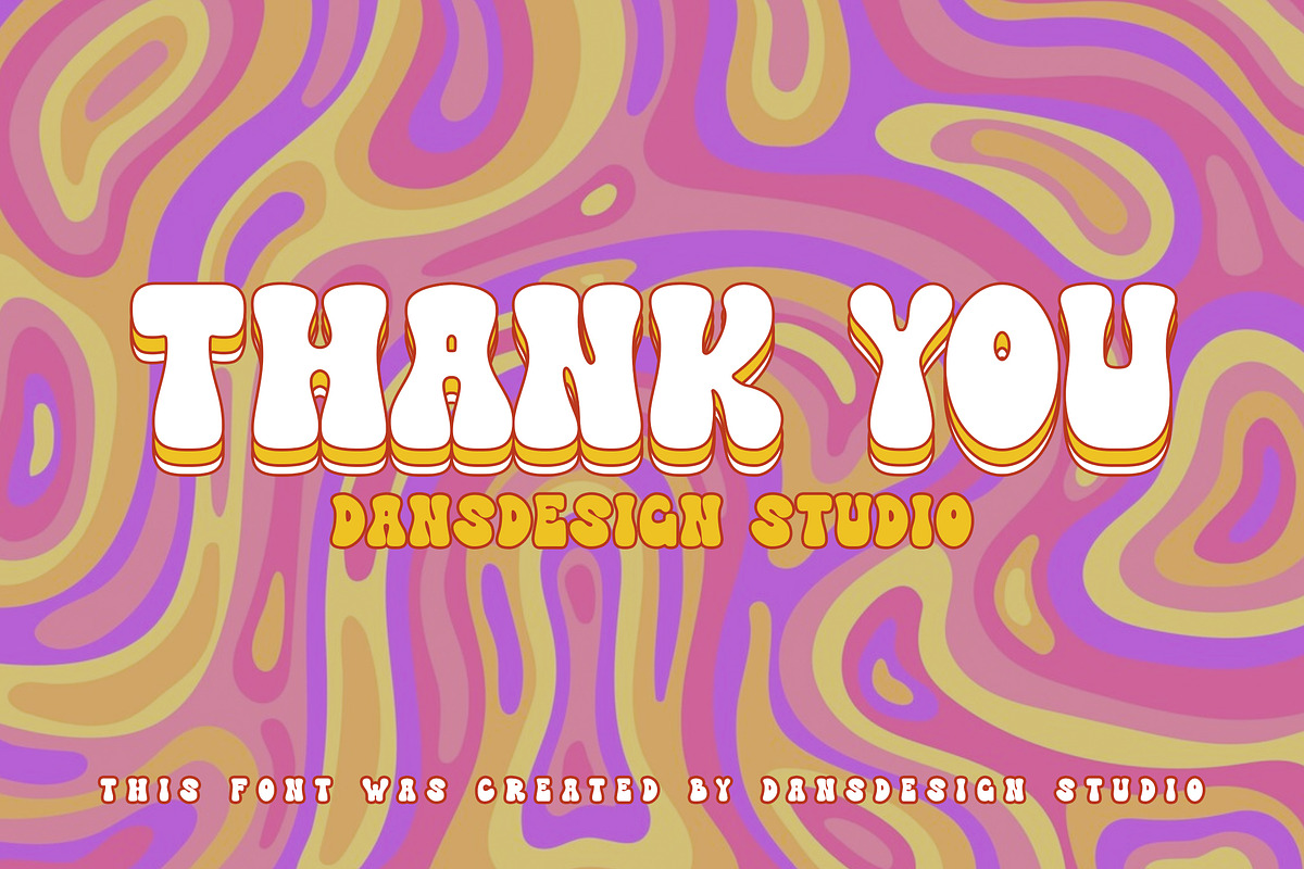 Chuckle Freaky Groovy Graffiti Y2K, a Handwritten Font by dansdesign (Photo 7 of 10)