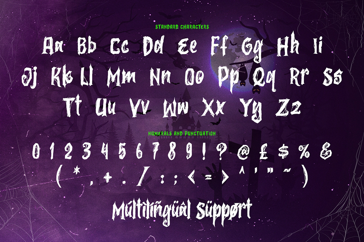 Rotten Spirits, a Font by agnyhasyastudio (Photo 10 of 10)