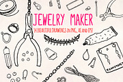 Jewellery Maker Vector Bundle, a Work Illustration by Violet LeBeaux (Thumbnail 2 of 3)