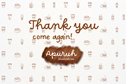 Coffee Watercolor Set Clipart, a Food Illustration by creationsbyapuruh (Thumbnail 5 of 5)