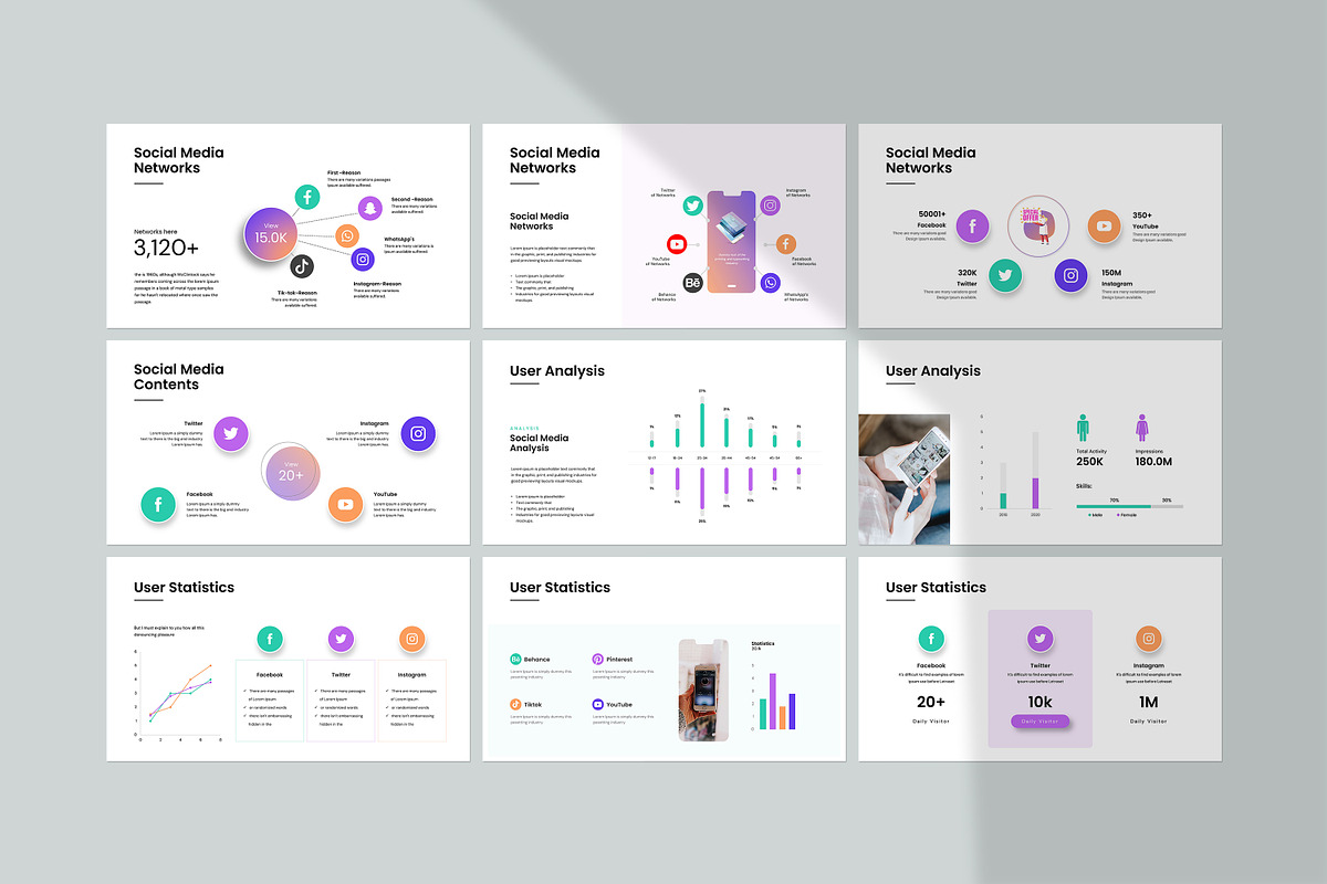Digital Marketing Strategy, a Presentation Template by creathrivestudio (Photo 10 of 23)