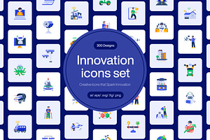 300 Innovation Icons, a Duotone Icon by Prosymbols