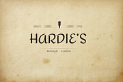 Retro Logos / Badges, a Branding & Logo Template by N A N D U Z D E S I G N (Thumbnail 4 of 14)