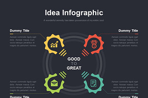 PPT, AI Infographic Diagram 033