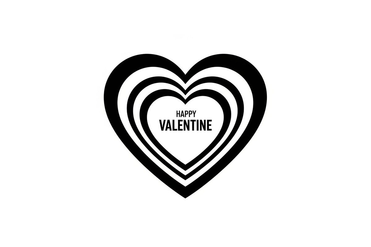 50 Valentine Day Silhouette Pack, an Illustration by Designs_River (Photo 27 of 51)