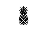 Pineapple Silhouette Vector Bundle, an Illustration by jahid234 (Thumbnail 47 of 51)