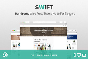 Swift Handsome WP Blog Theme