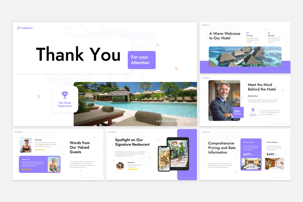 Hotel Accomodation Slides, a Presentation Template by Antstheme (Photo 2 of 2)