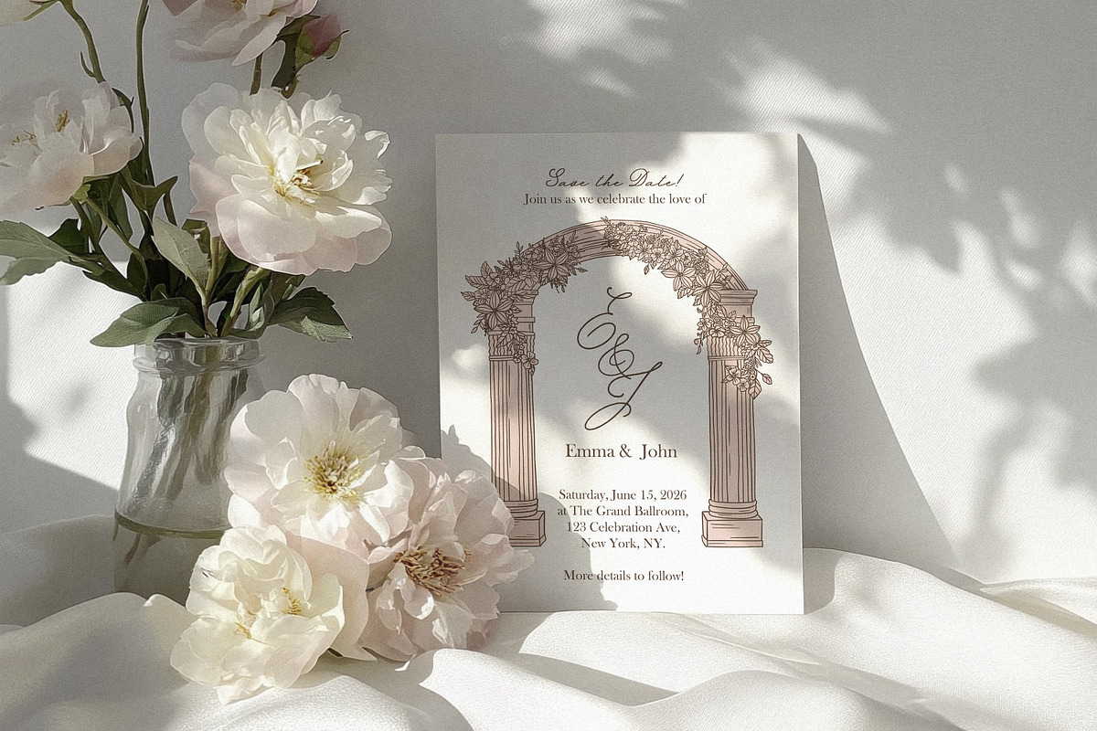 Lovely Moments – Elegant Wedding Art, an Object Graphic by AnMark (Photo 3 of 21)