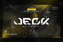 JECK - Futuristic and Cyberpunk Font
