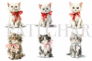 10 Cat Clipart, an Animal Illustration by Pati Charm Studio (Thumbnail 2 of 8)