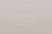 Montage Serif Font, a Serif Font by Salt & Pepper Designs (Thumbnail 7 of 9)