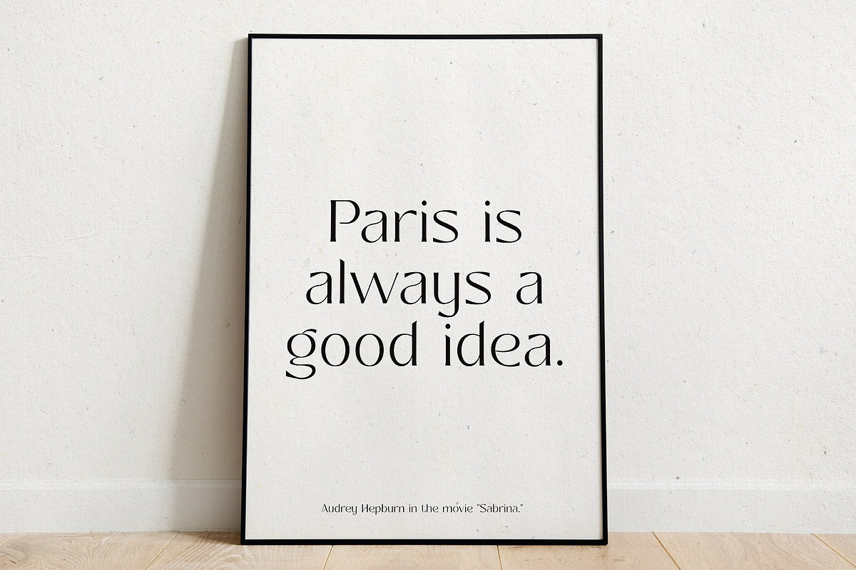 Modern Muse - Elegant Typeface, a Sans Serif Font by HipFonts