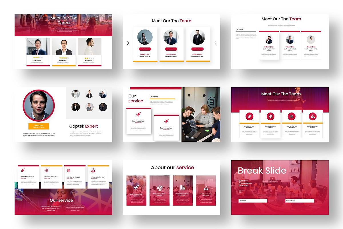 Gaptek - Business Google Slide Templ, a Presentation Template by Dens Creative Studio (Photo 3 of 6)