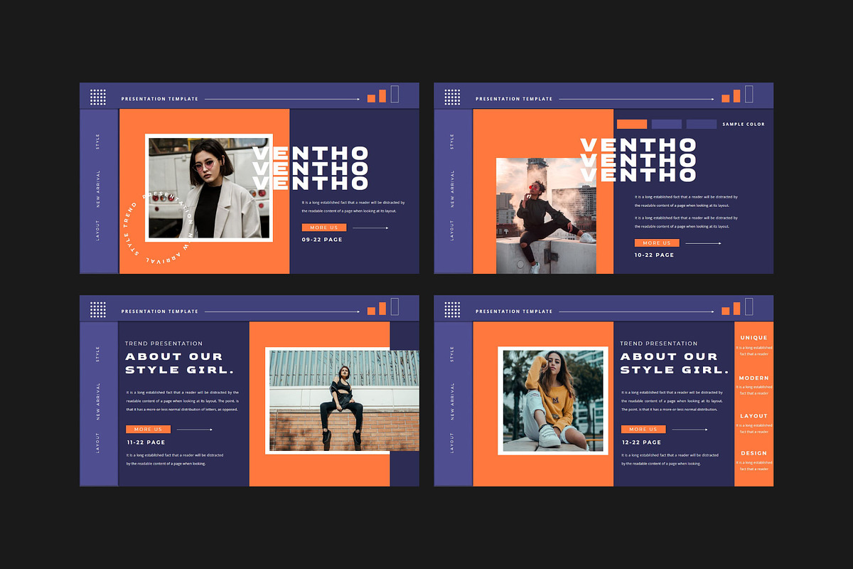 VENTHO Keynote Template, a Presentation Template by GridlineType (Photo 4 of 9)