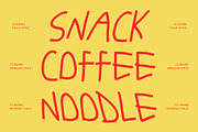 CS Bimbo – Messy Handwritten Font, a Handwritten Font by Craft Supply Co. (Thumbnail 3 of 8)