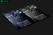 TITANS Flyer Template, a Flyer Template by OVNI-TEMPLATES (Thumbnail 2 of 3)
