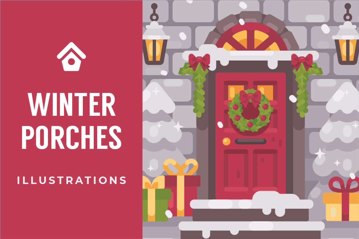 Winter porches, a Decorative Illustration by Ivan Dubovik (Photo 1 of 7)