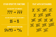 Lando, a Sans Serif Font by illunatic (Thumbnail 6 of 10)