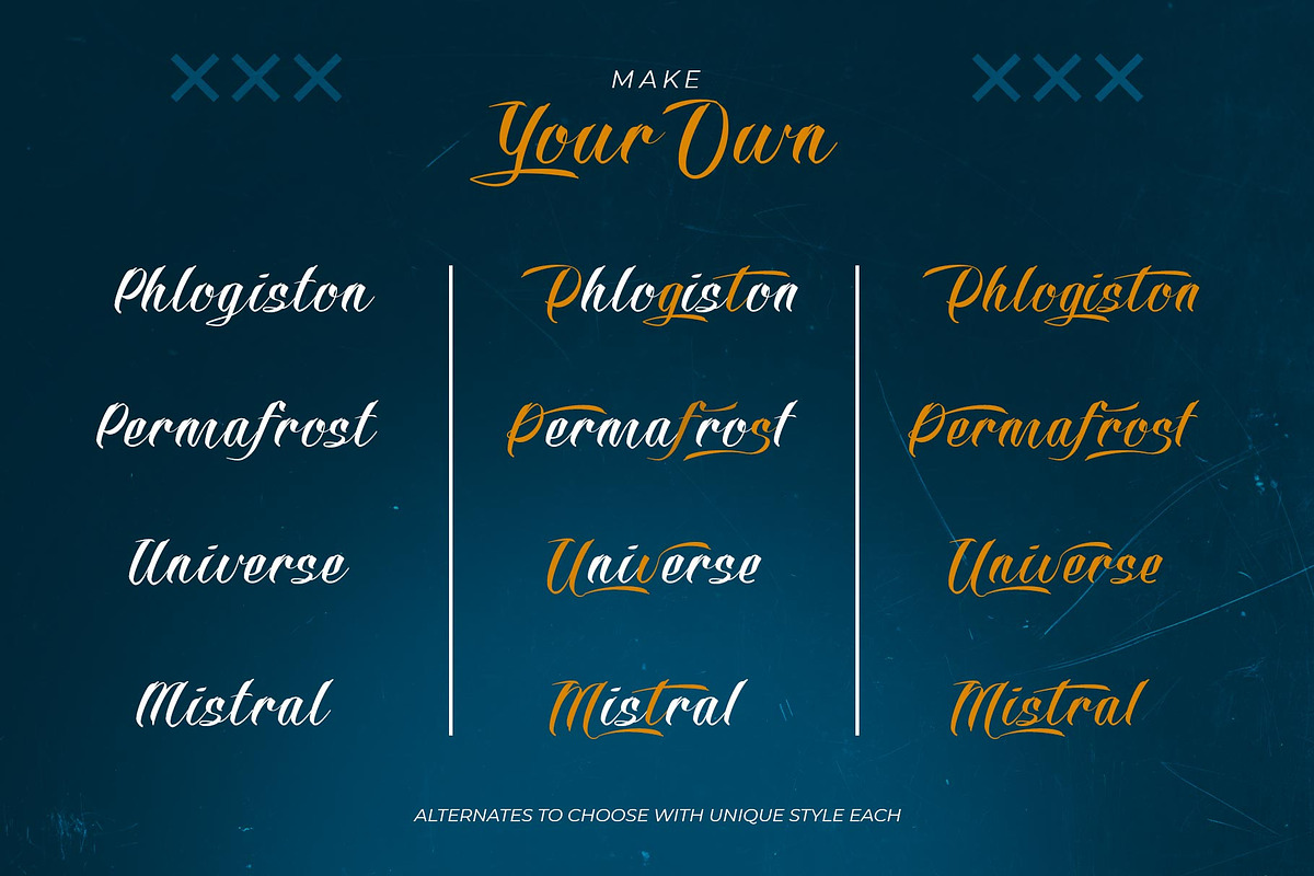 Lucky Pletan Typeface, a Script Font by alit design (Photo 10 of 15)
