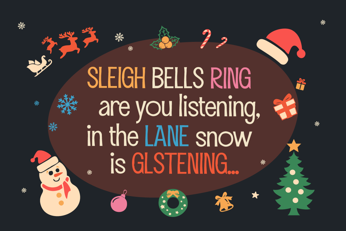 Santa Palma - Playful Christmas, a Sans Serif Font by Artisan Themes (Photo 5 of 12)