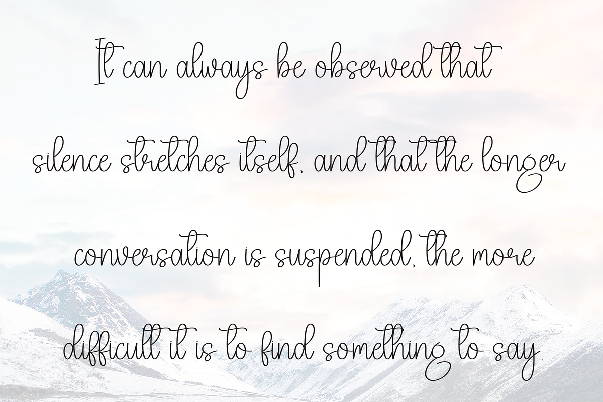 Best Time | Script Font, a Handwritten Font by Scratchones (Photo 6 of 9)