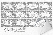 Xmas set graphic illustrations, a Decorative Illustration by Ann Astro (Thumbnail 5 of 24)