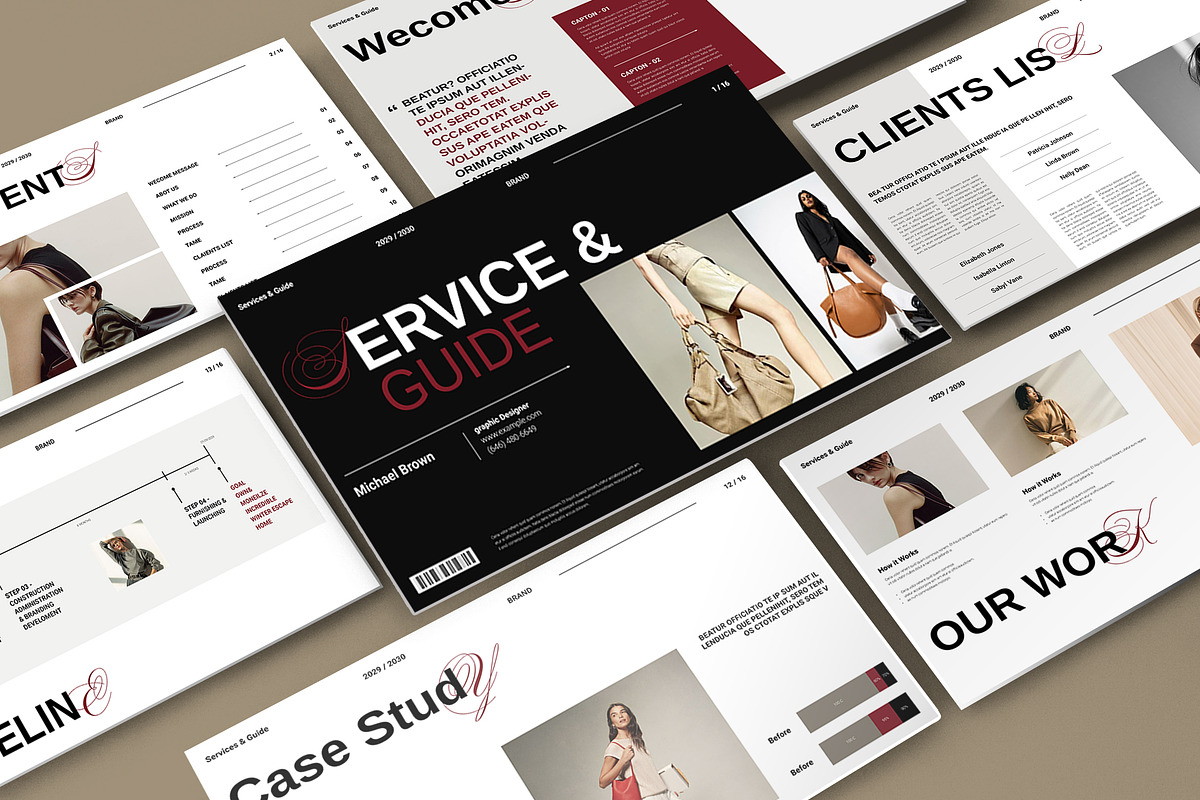 Services and Pricing Guide Template, a Presentation Template by TemplateFolio-Shop (Photo 10 of 11)
