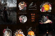 Halloween Horror Clipart, a Decorative Illustration by Julia M. Watercolor (Thumbnail 3 of 9)