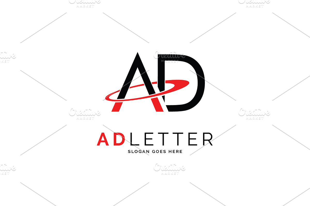 Initial Letter AD Logo Template, a Branding & Logo Template by mesuka (Photo 2 of 2)