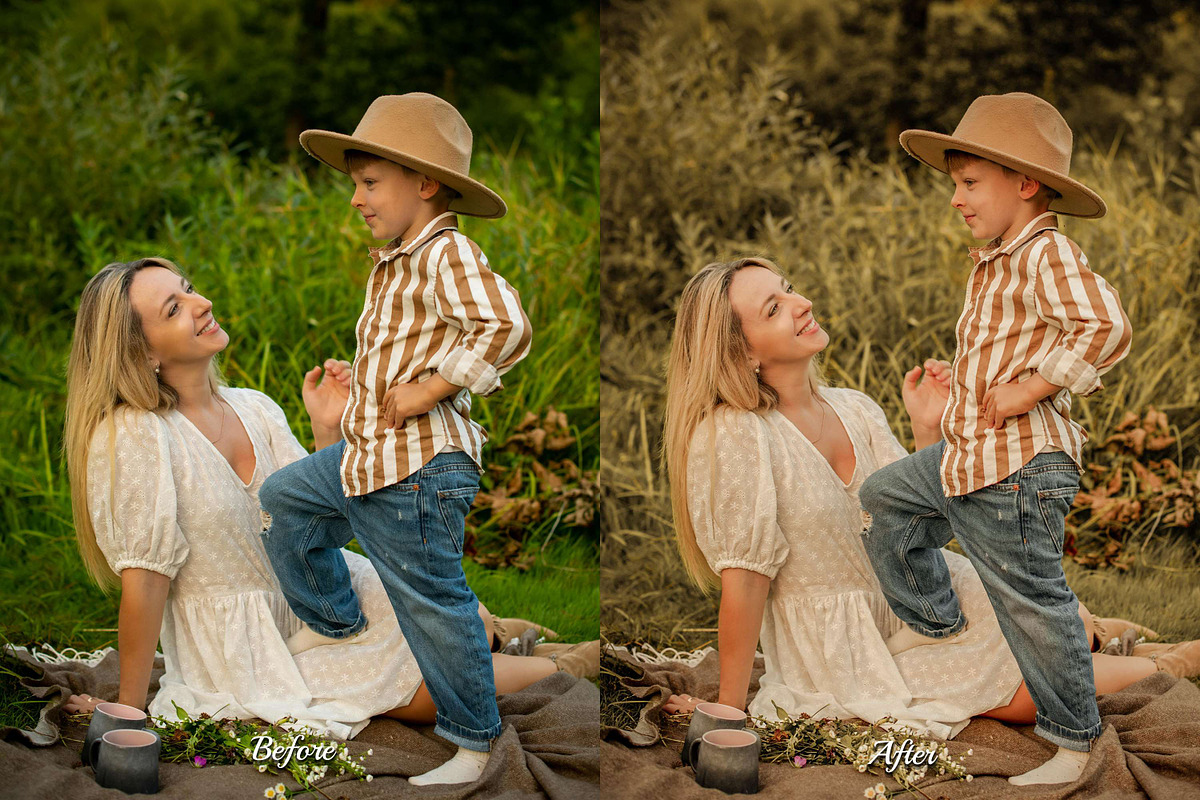 30 Fall Fantasy Photoshop Actions, an Action Add-On by 3Motional (Photo 2 of 11)