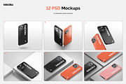 Iphone 14 Pro - Solid Cases, an iPhone Mockup by Mocku (Thumbnail 5 of 15)
