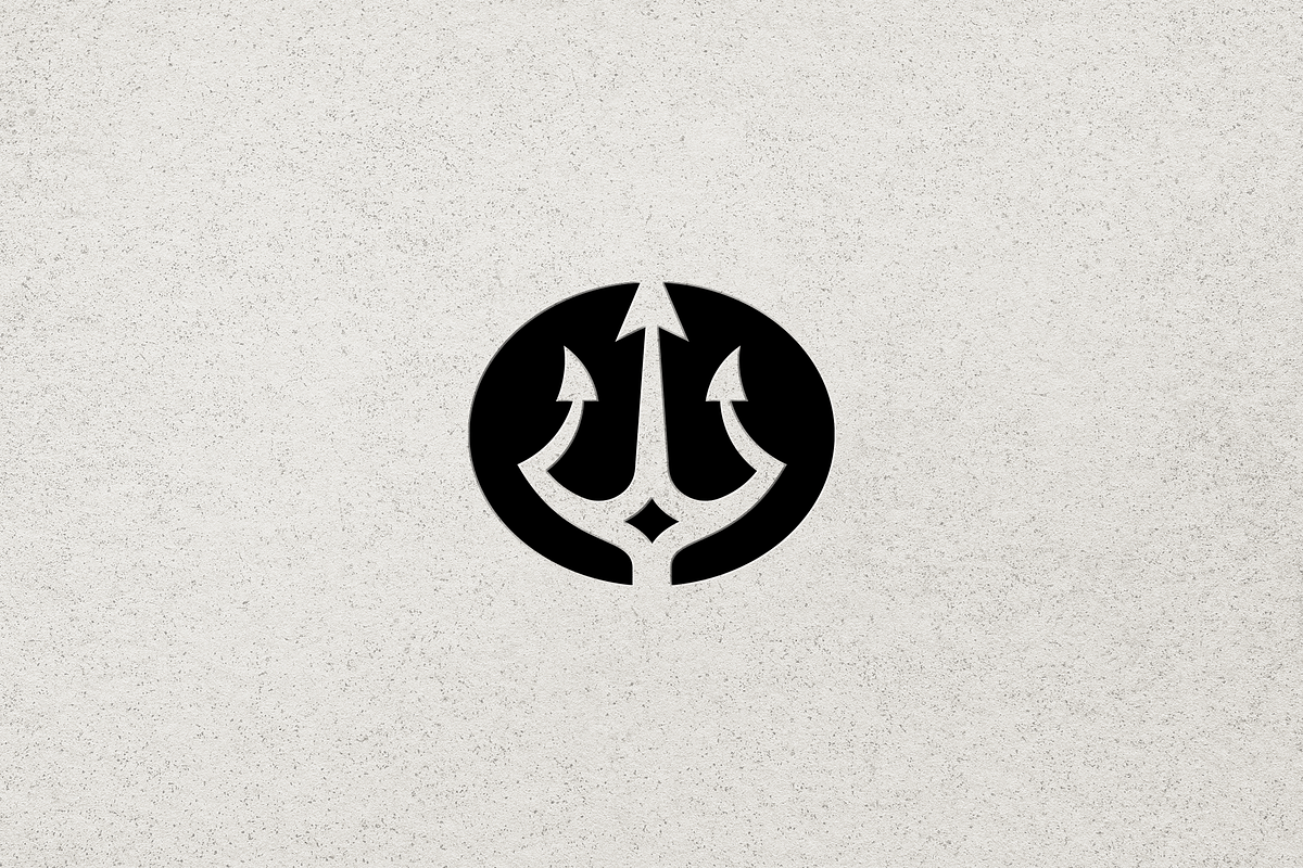 Minimalist Modern Trident Logo, a Branding & Logo Template by Luxury Logos (Photo 4 of 4)