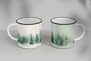 Watercolor Forest Landscapes, a Decorative Illustration by LeiaSW (Thumbnail 6 of 9)