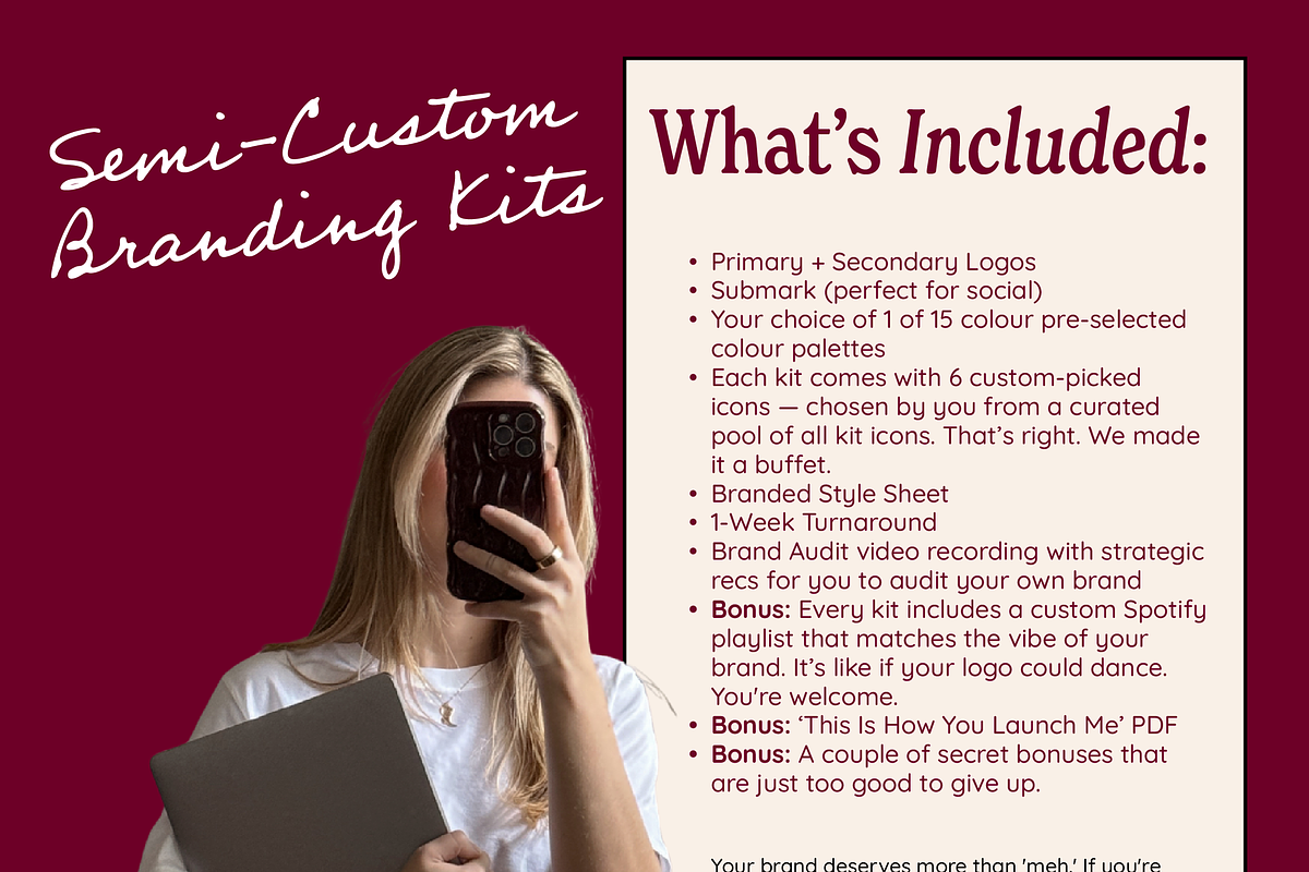 Affordable Semi-Custom Branding Kits, a Graphic by geminicreativestudio (Photo 2 of 9)